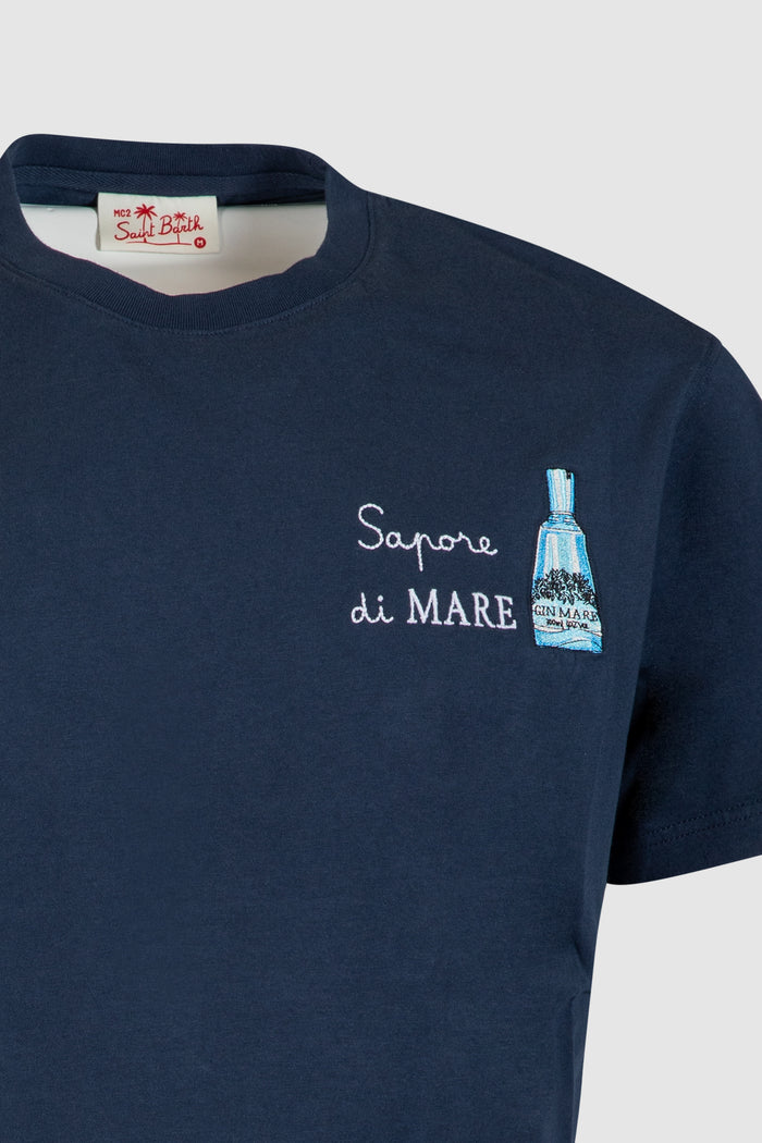 T-shirt con stampa Sapore di mare-2