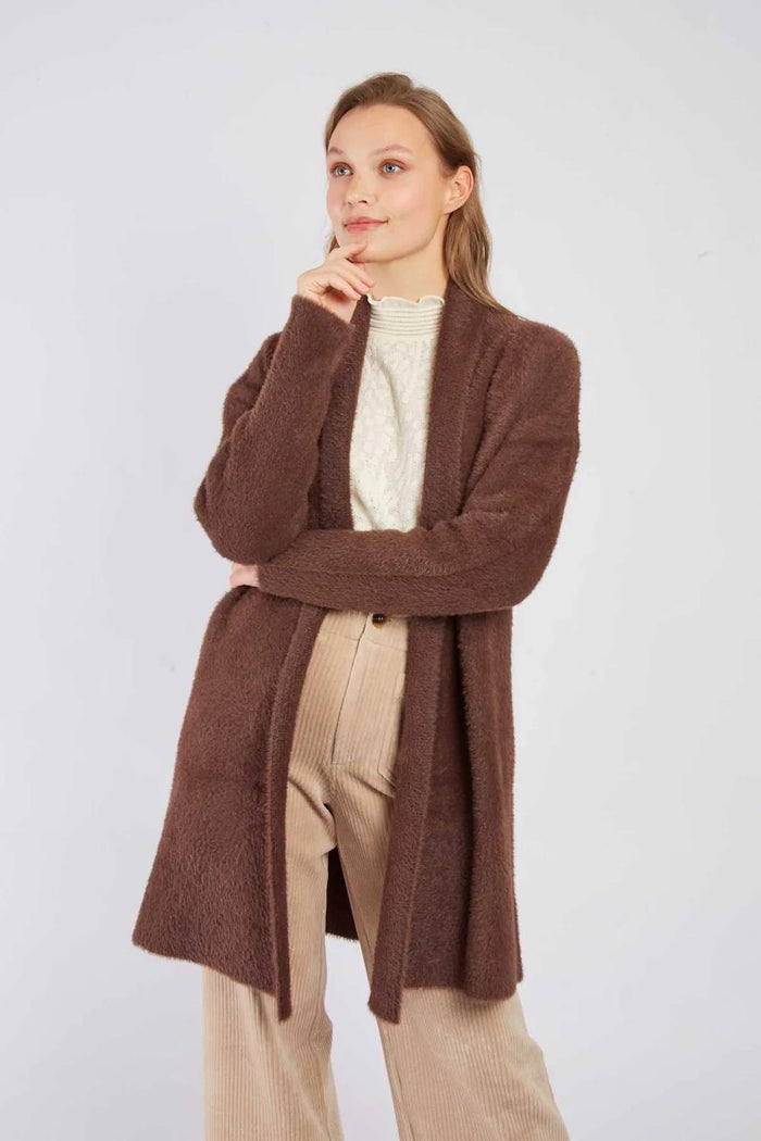 Gilet long uni BEGONIA-2