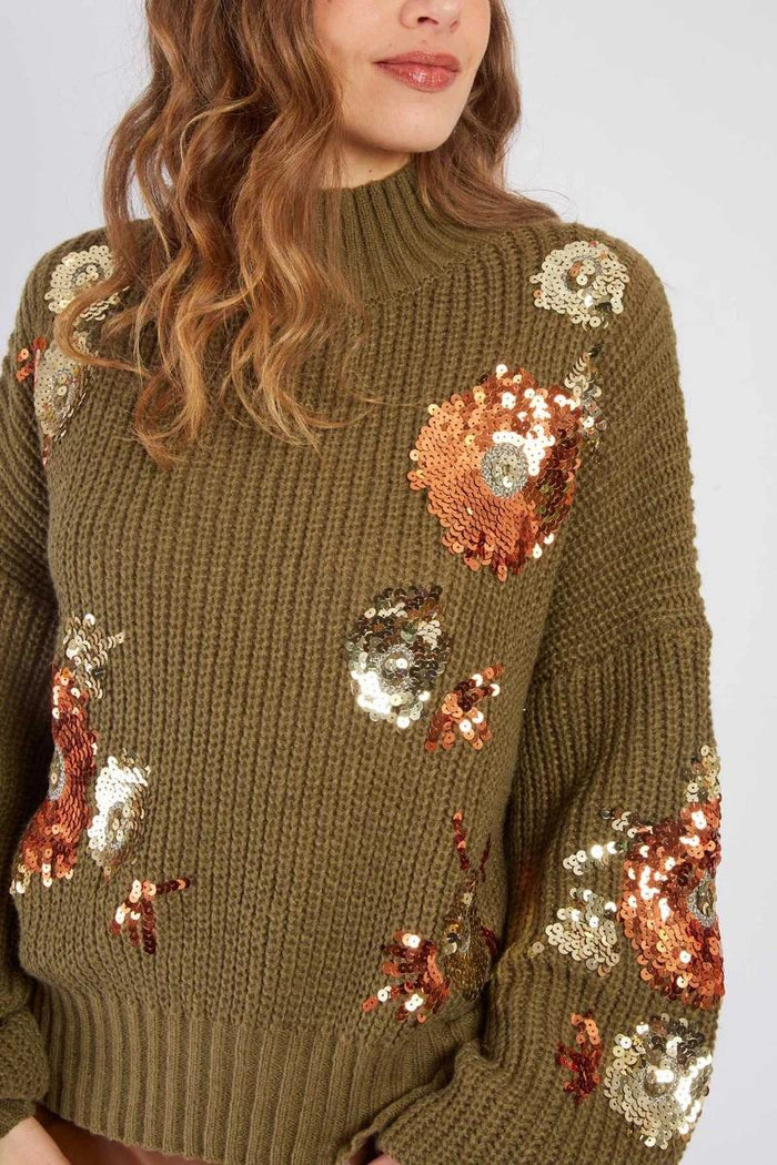 Maglione con paillettes-3