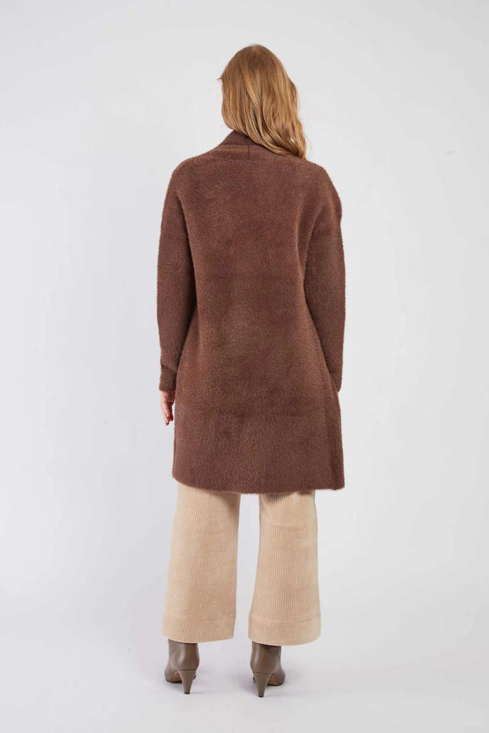 Gilet long uni BEGONIA-5