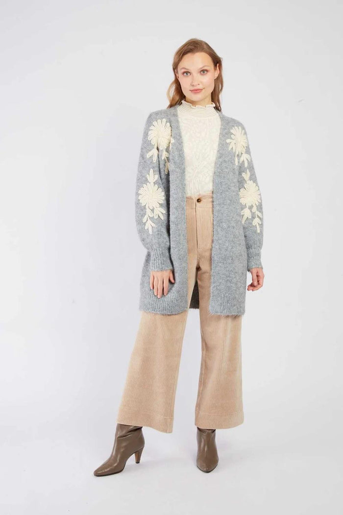 Gilet lungo in maglia-2