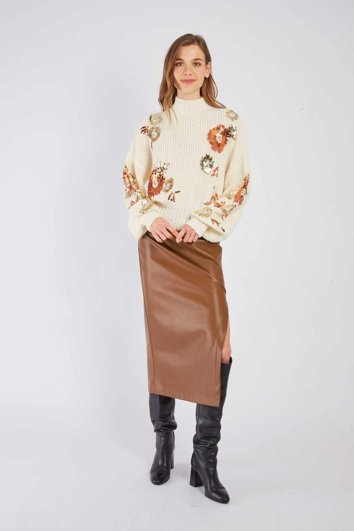 Maglione con paillettes-5