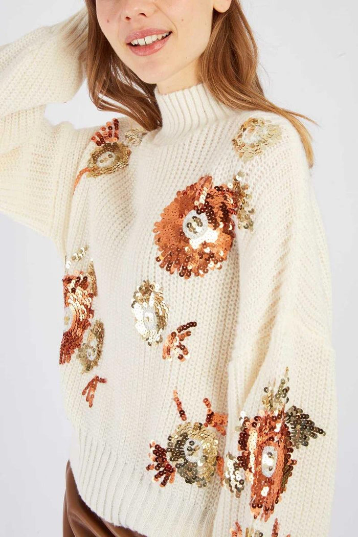 Maglione con paillettes-2