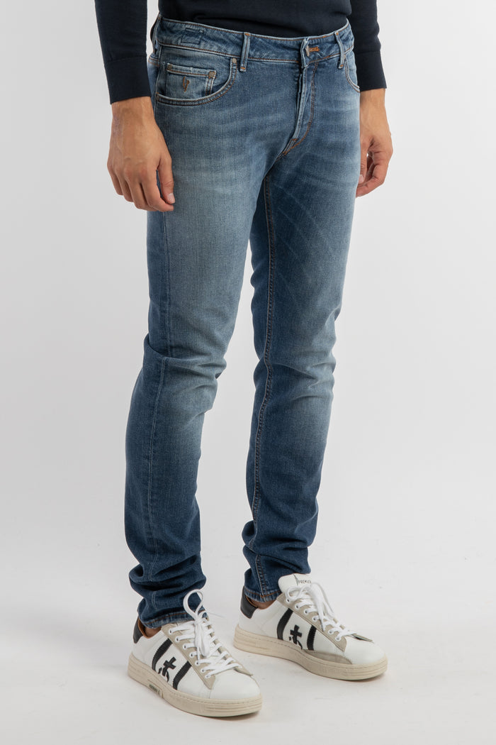 Orvieto jeans in denim stretch<BR/>-3