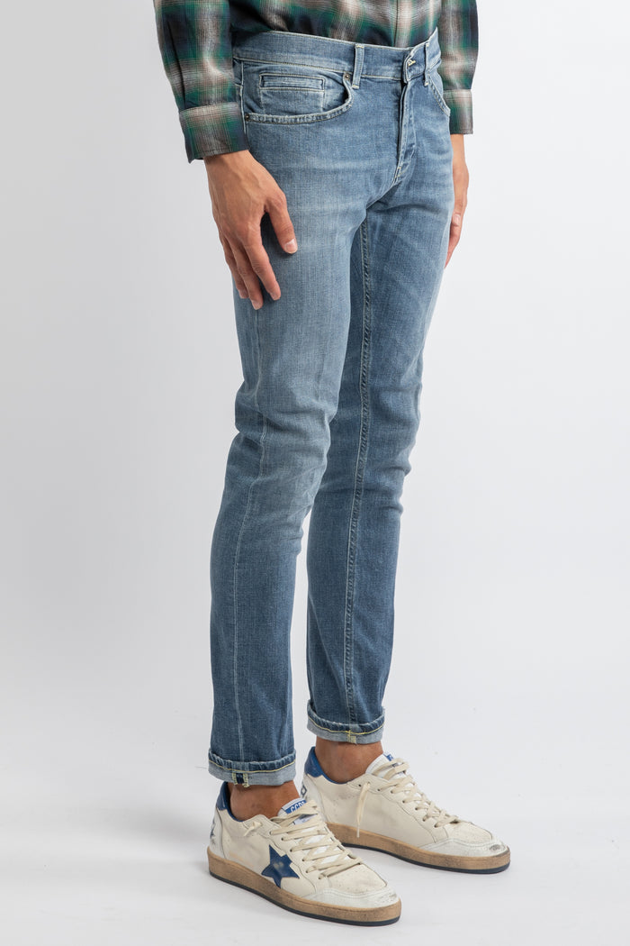 Jeans George skinny in denim stretch blu-5
