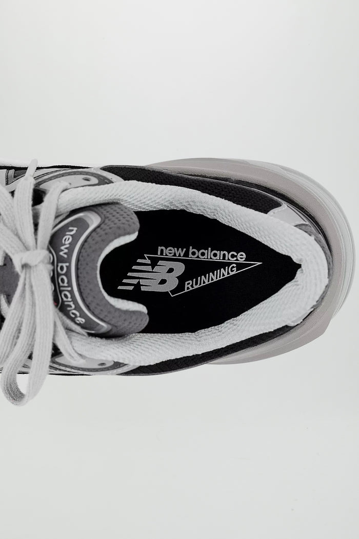 Sneaker Made in USA 990v6 black con white-4