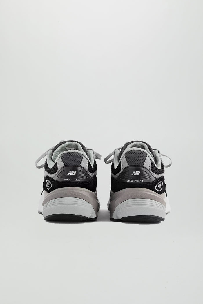 Sneaker Made in USA 990v6 black con white-5