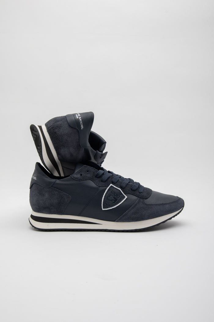 Sneaker Tropez blu Trpx Veau - Bleu-3