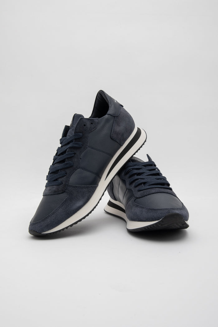 Sneaker Tropez blu Trpx Veau - Bleu-4