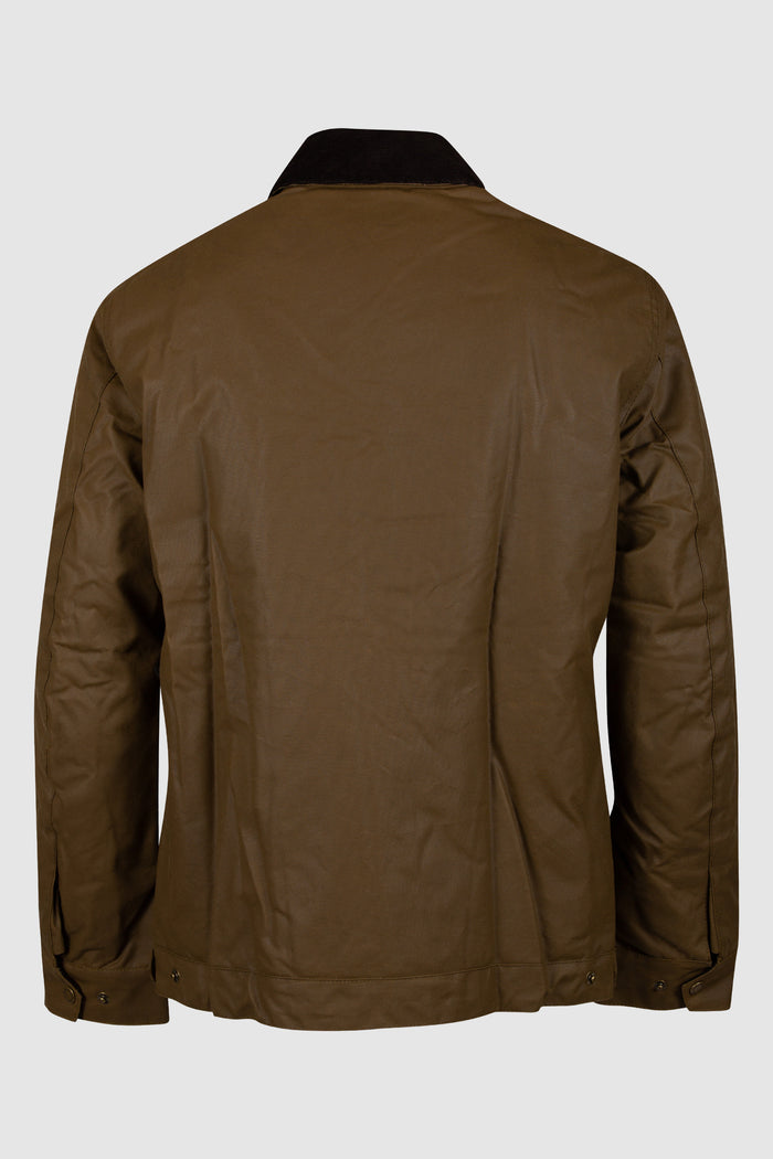 Giaccone workers wax jacket-3