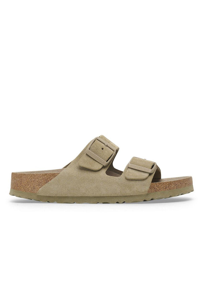 Arizona Faded Khaki in pelle scamosciata con plantare morbido-4