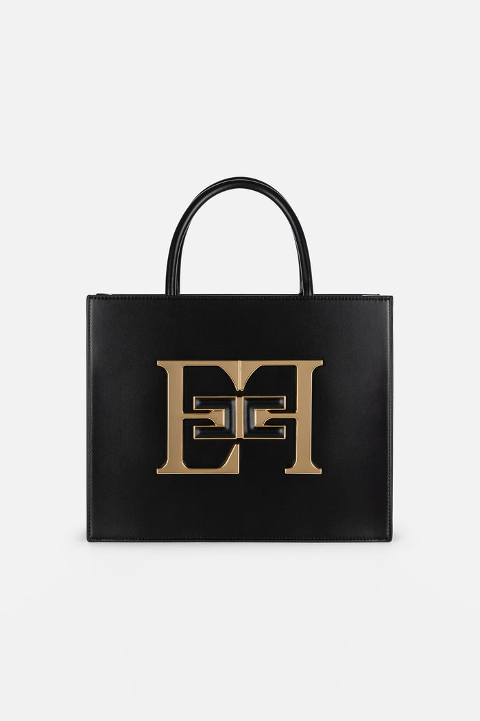 Borsa a mano media con logo