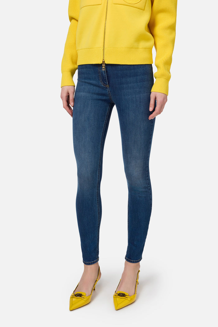 Jeans skinny in cotone stretch-2