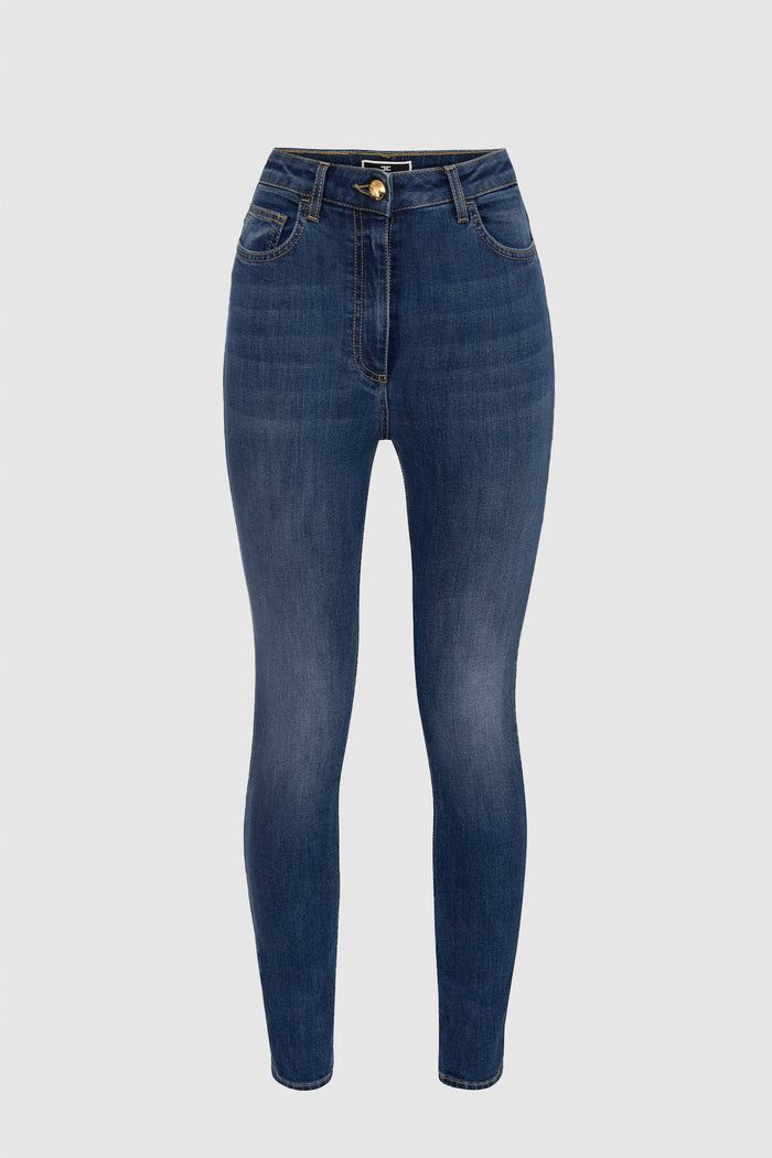 Jeans skinny in cotone stretch