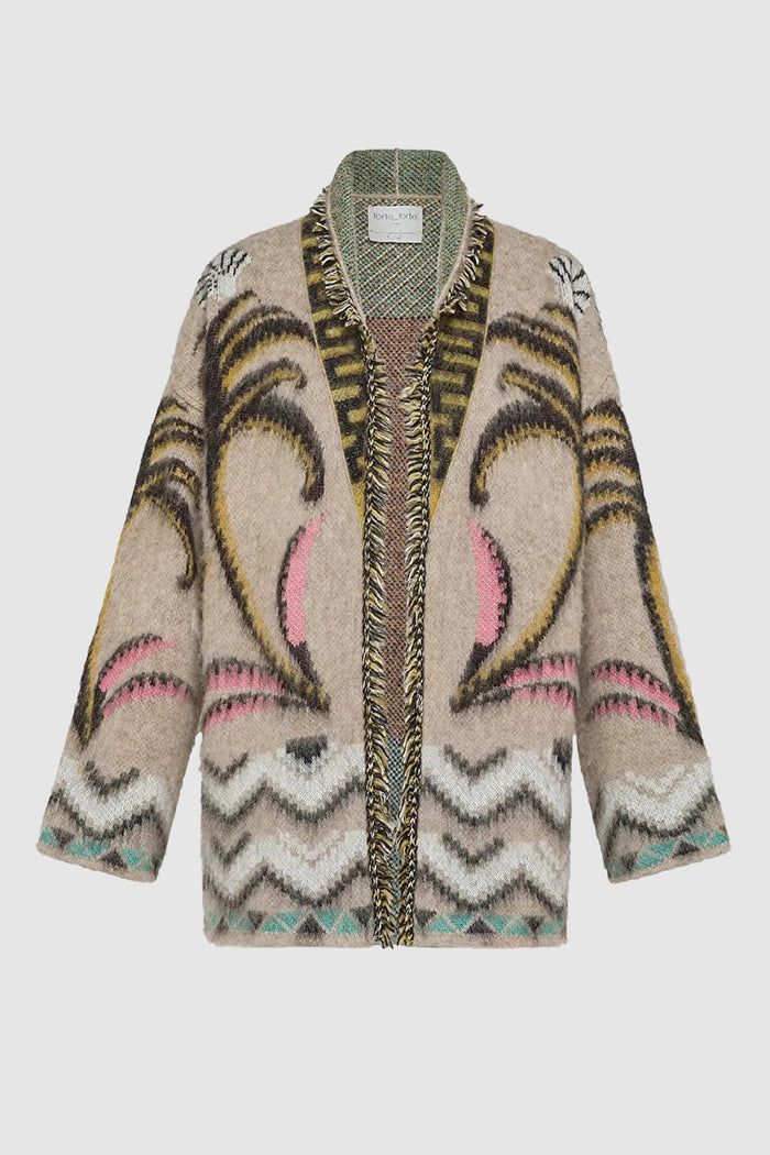 Cardigan jacquard 