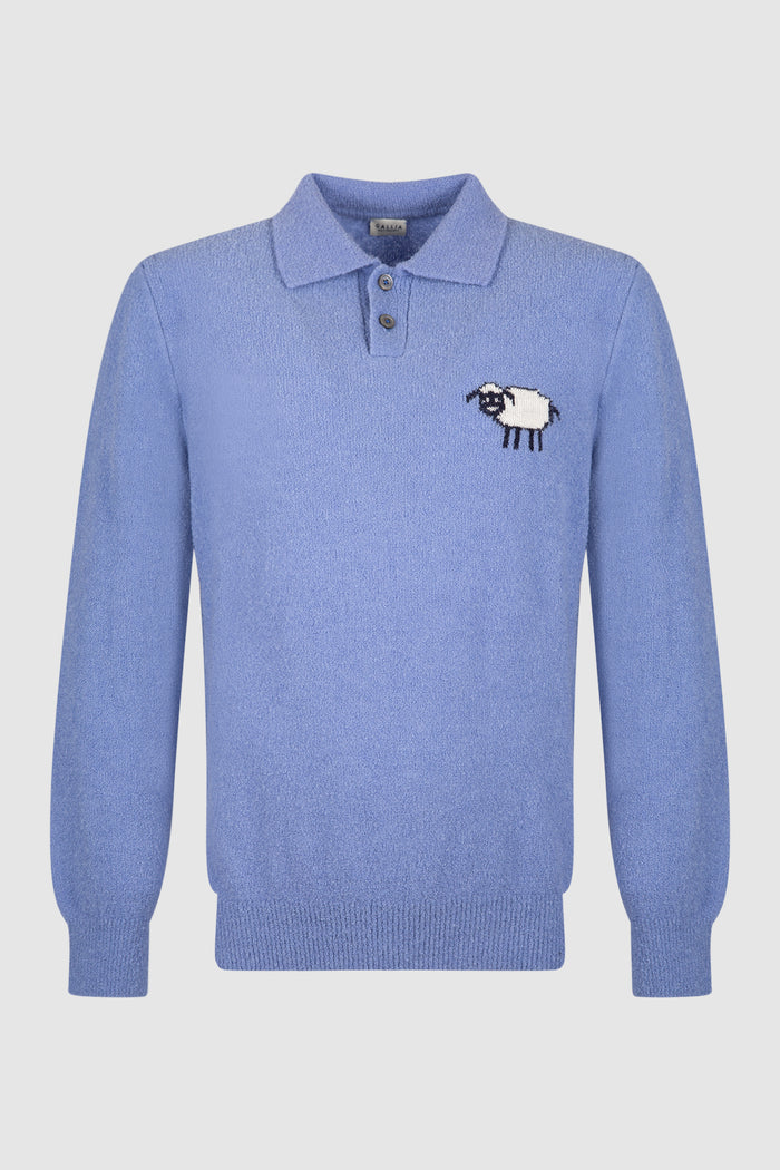 Maglione a polo-1