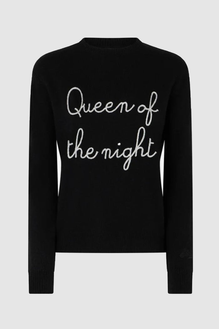 Maglione da donna con ricamo Queen of the night