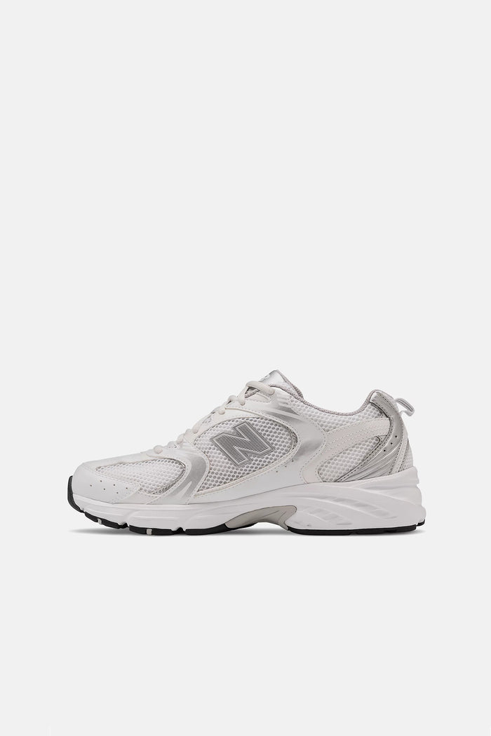 Sneakers 530 Nb white con silver metallic-2