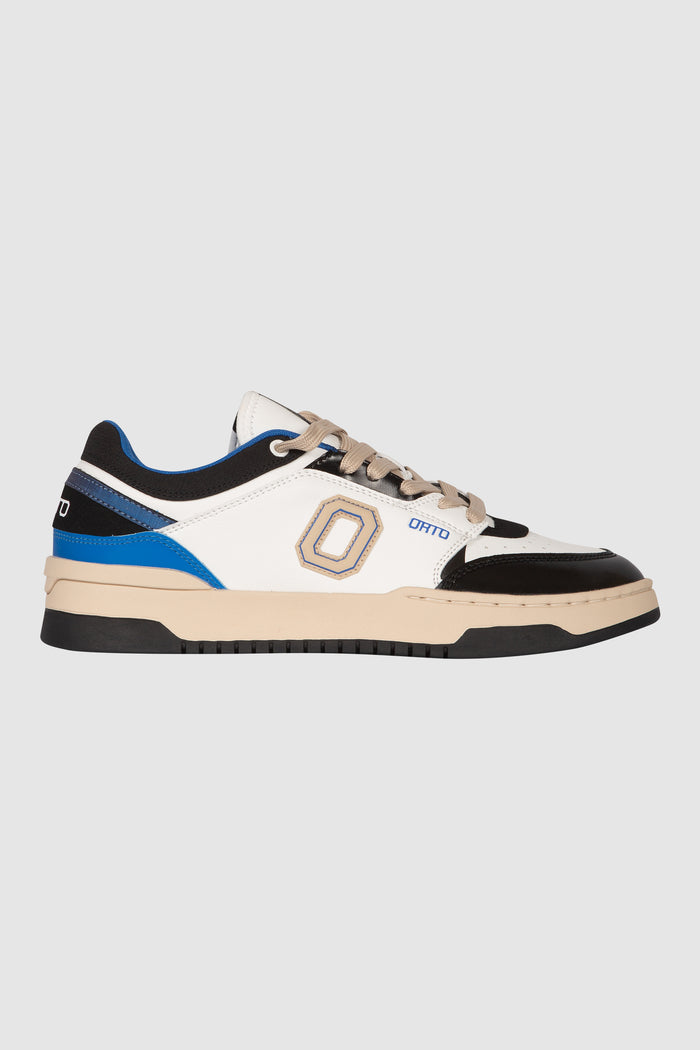 Sneakers uomo nera/blu