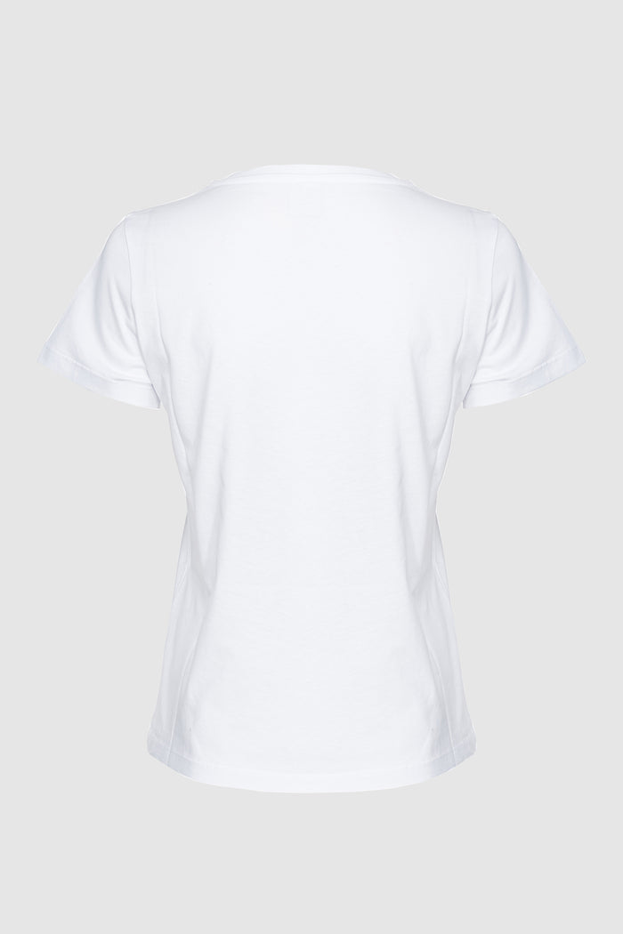 Bussolotto t-shirt maniche corte logo ricamato-2