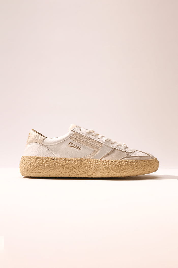 Sneakers Vintage Distressed Cream