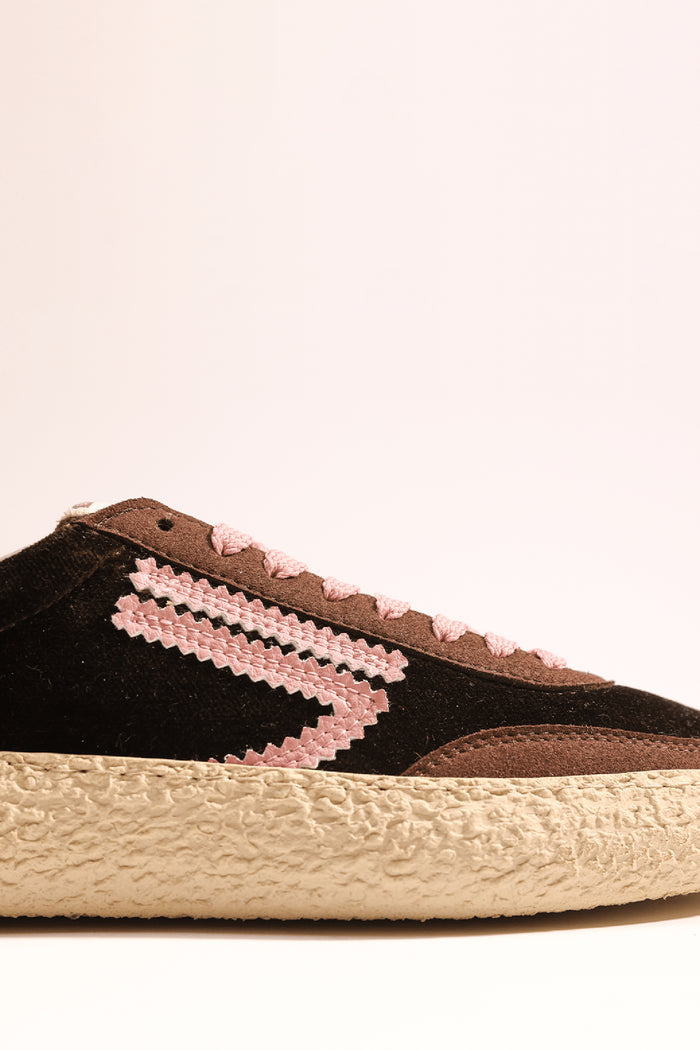 Sneakers Polly Velvet Occhio di Tigre-3