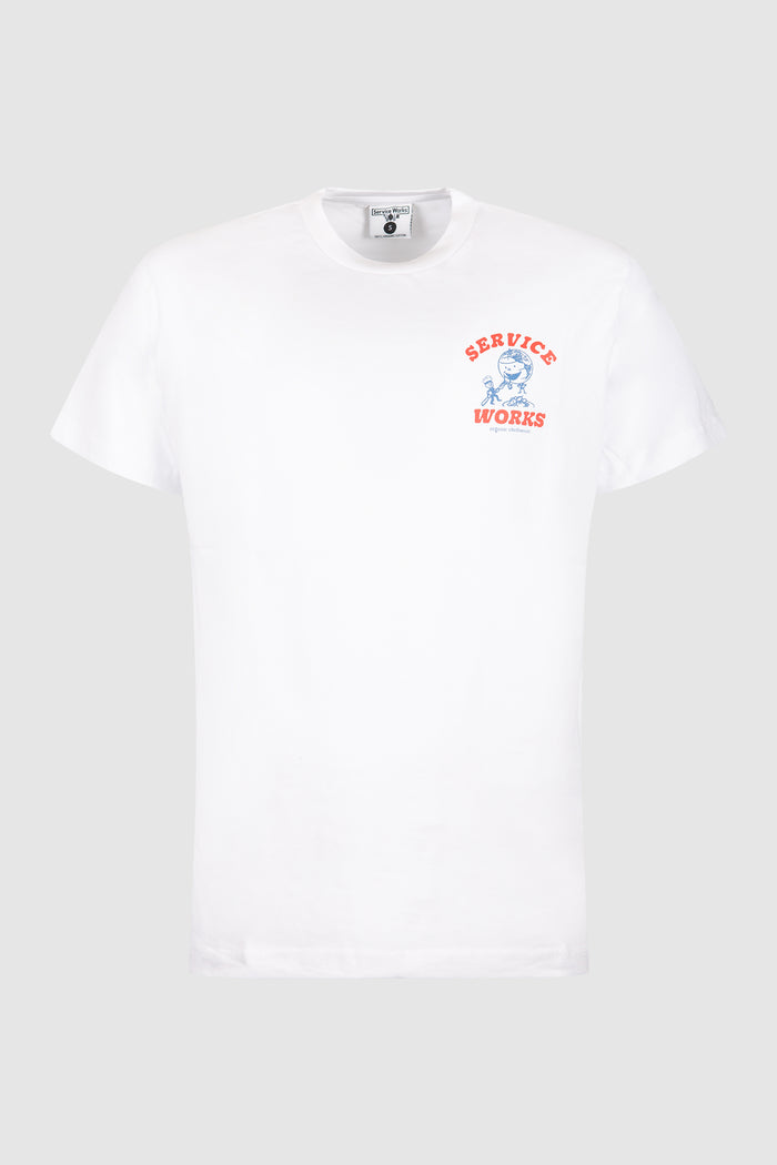 T-shirt Organic Chefswear White