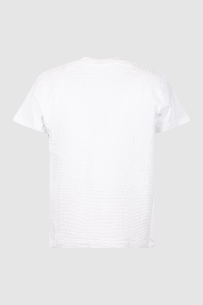 T-shirt Waffle Pocket White-2