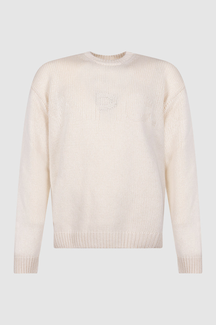 Maglione color tortora con logo A.P.C. tono su tono-1