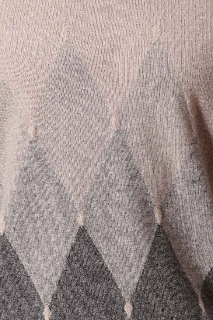 UOMO MAGLIA GIROCOLLO DIAMOND IN 100% CASHMERE-2