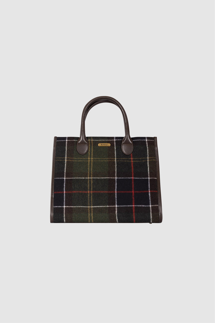 Borsa tote Barrhill in tartan