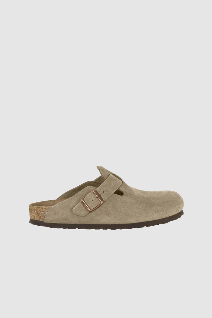 CLOG UNISEX BOSTON SUEDE TAUPE-1