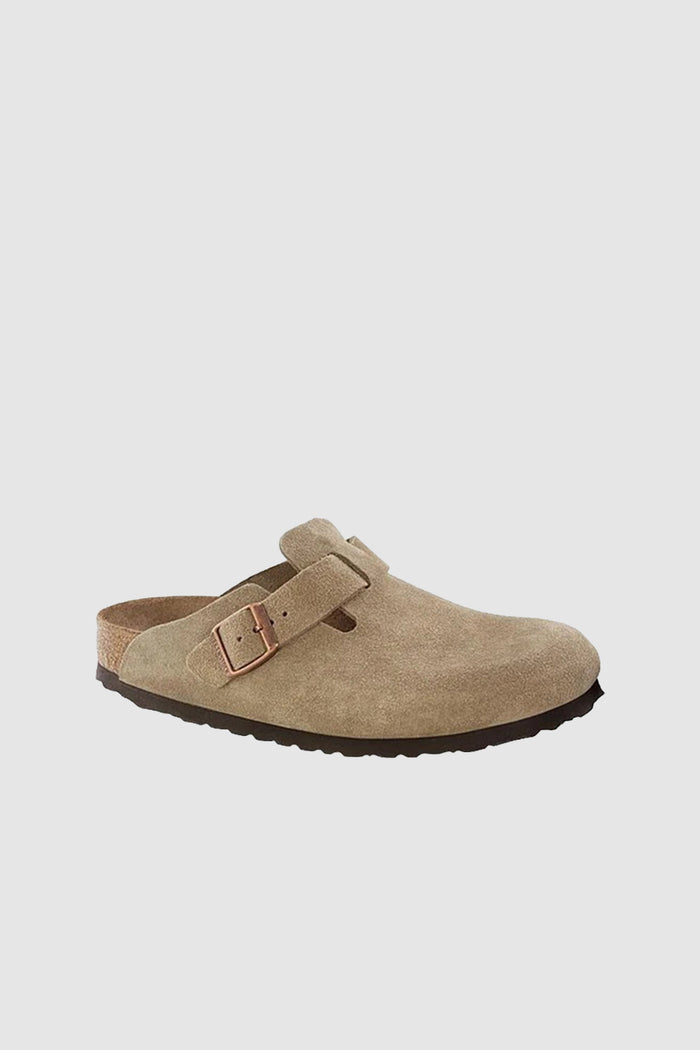CLOG UNISEX BOSTON SUEDE TAUPE-2