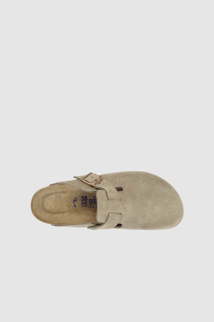 CLOG UNISEX BOSTON SUEDE TAUPE-3