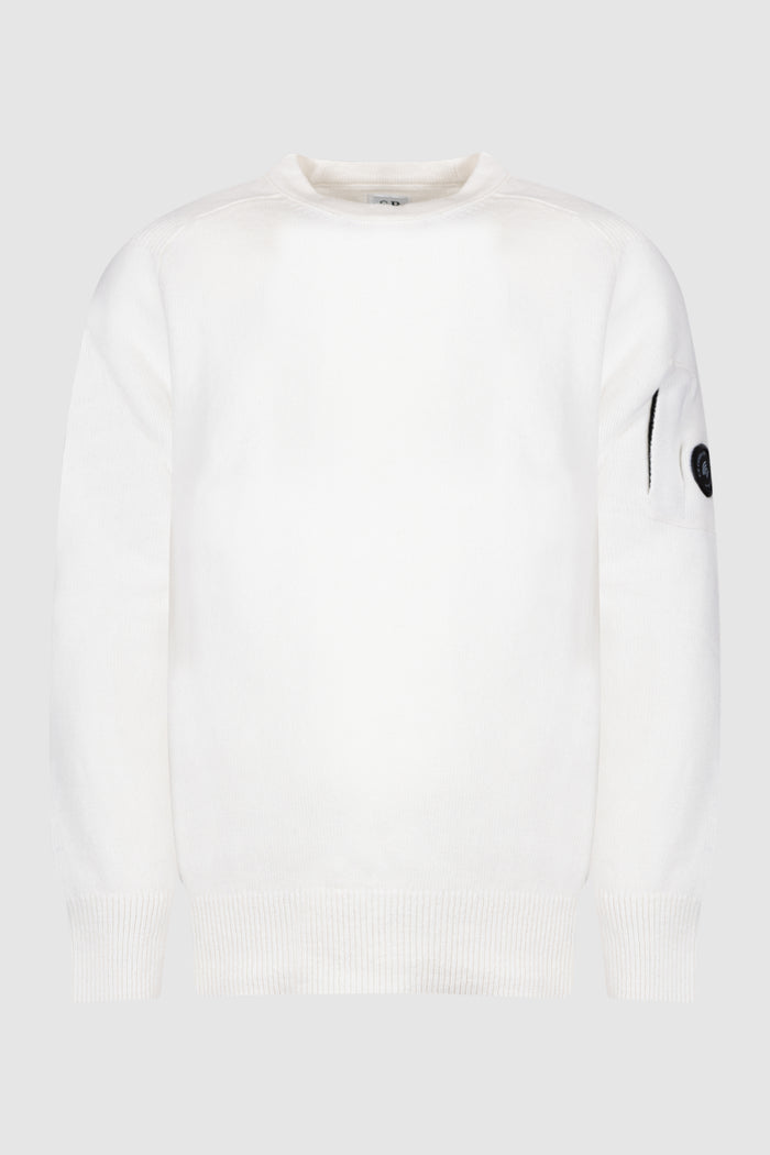Lambswool Lens Crewneck Sweater