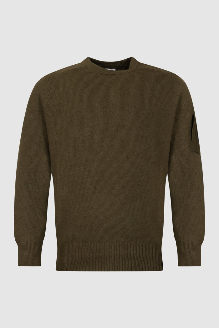 Maglione girocollo Lens in lana d'agnello