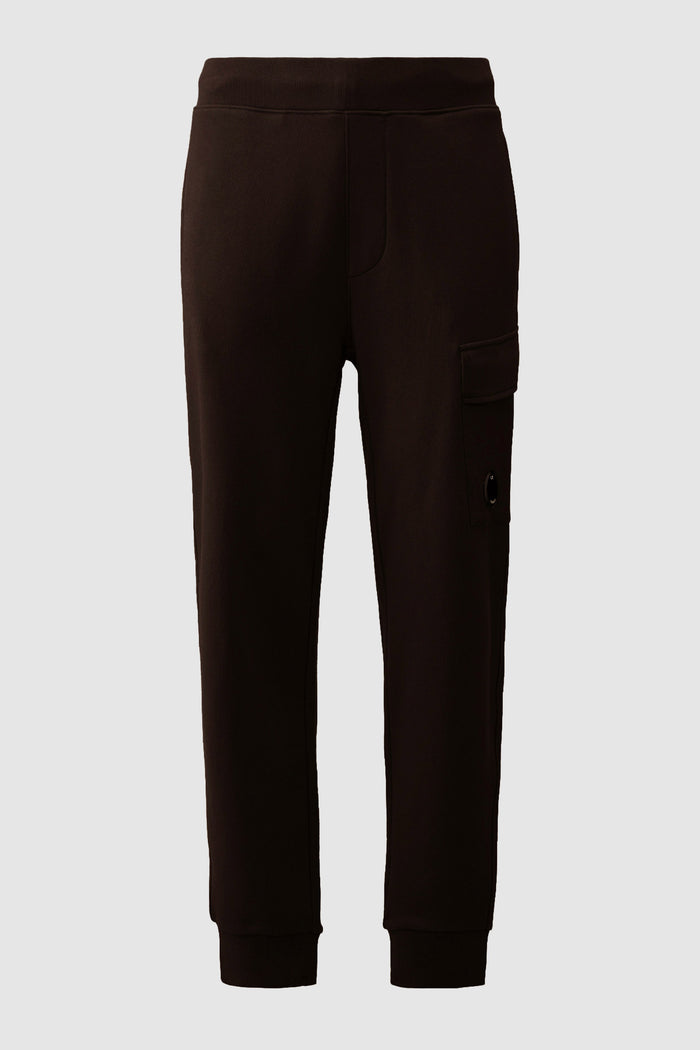Diagonal Raised Fleece Lens Sweatpants