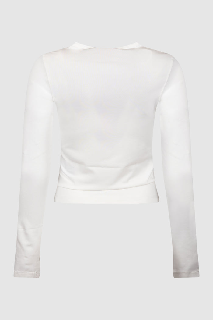Maglia in cotone con logo Oval D-2