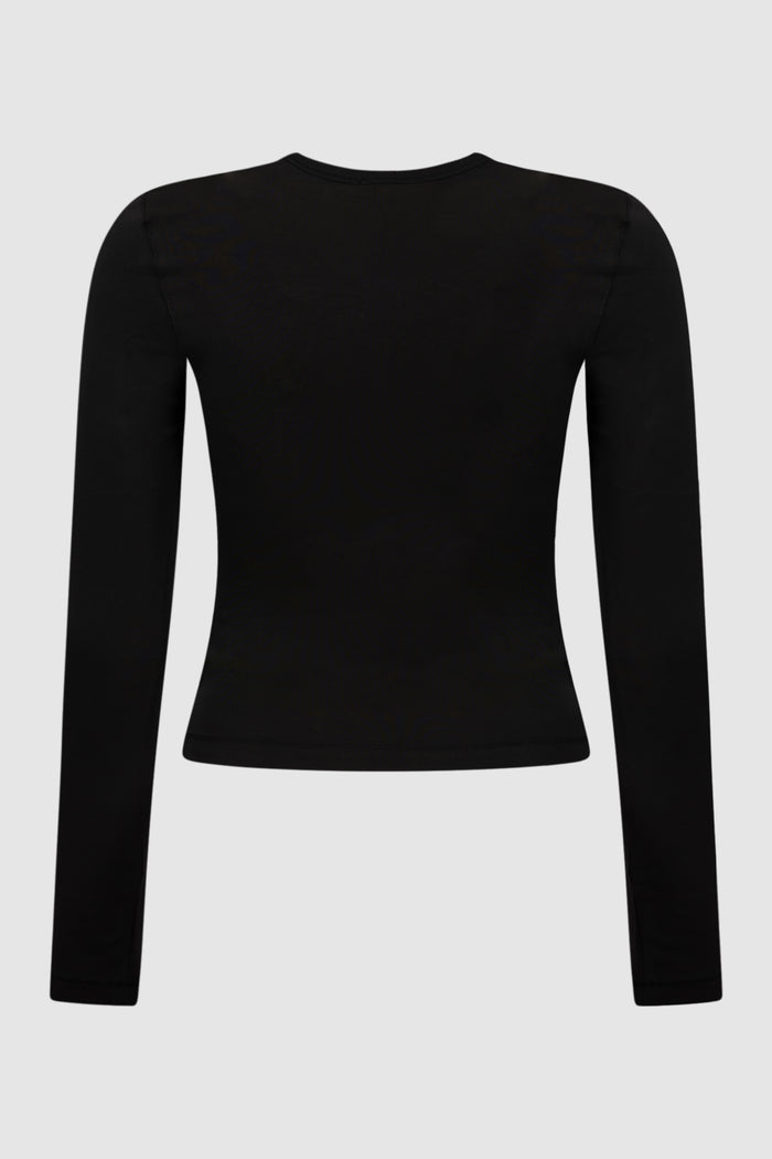 Maglia in cotone con logo Oval D-2