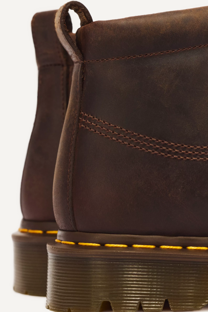 Stivali Lowell<BR/>Chikka Moc Toe in pelle Crazy Horse a 6 occhielli-7