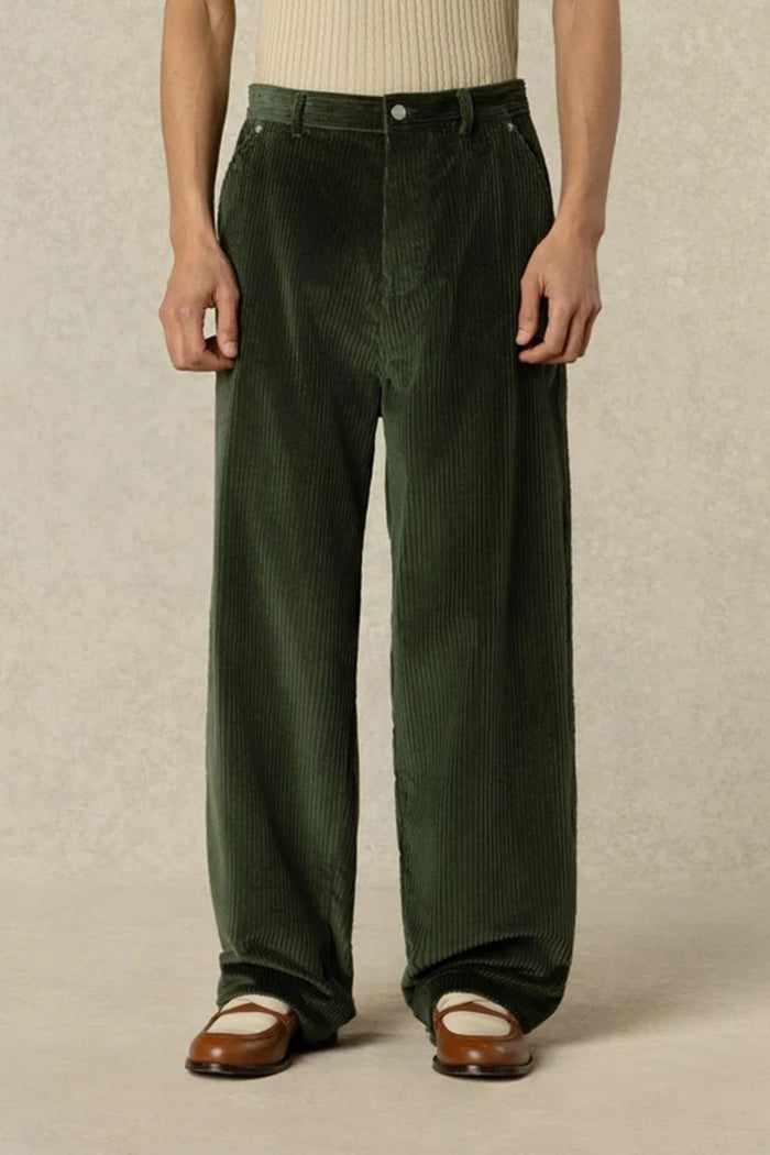 Pantaloni da lavoro in velluto a coste-3