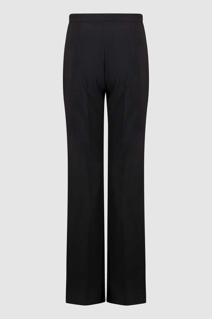 Pantaloni in doppio crêpe stretch-2