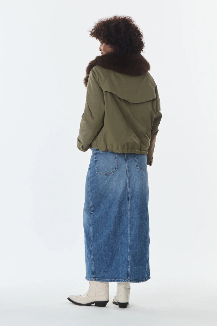 Erin Parka con collo in pelliccia sintetica-6