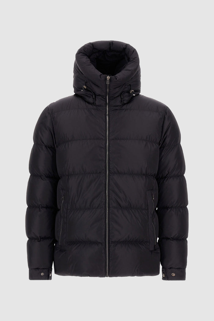 GIACCA IN NYLON ABSOLUTE BLACK<BR/>