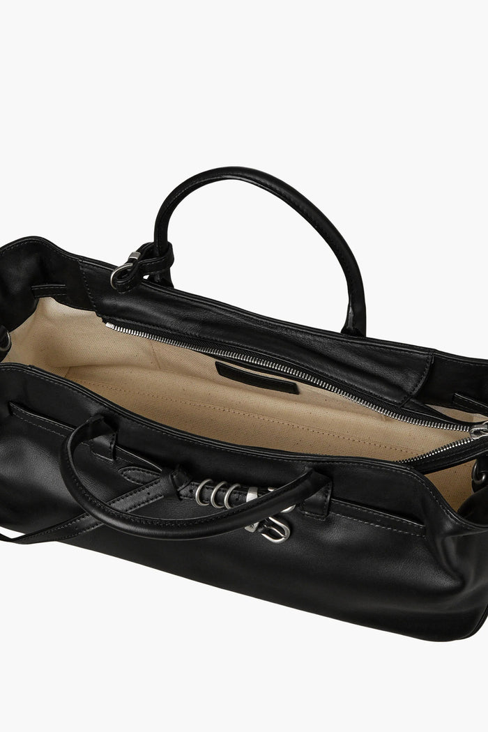 GRANDMA USED BAG_black plain-4