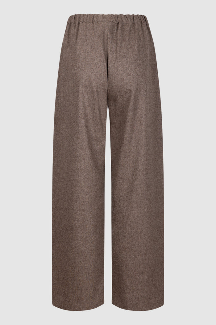 Pantalone jogging in lana stretch-2