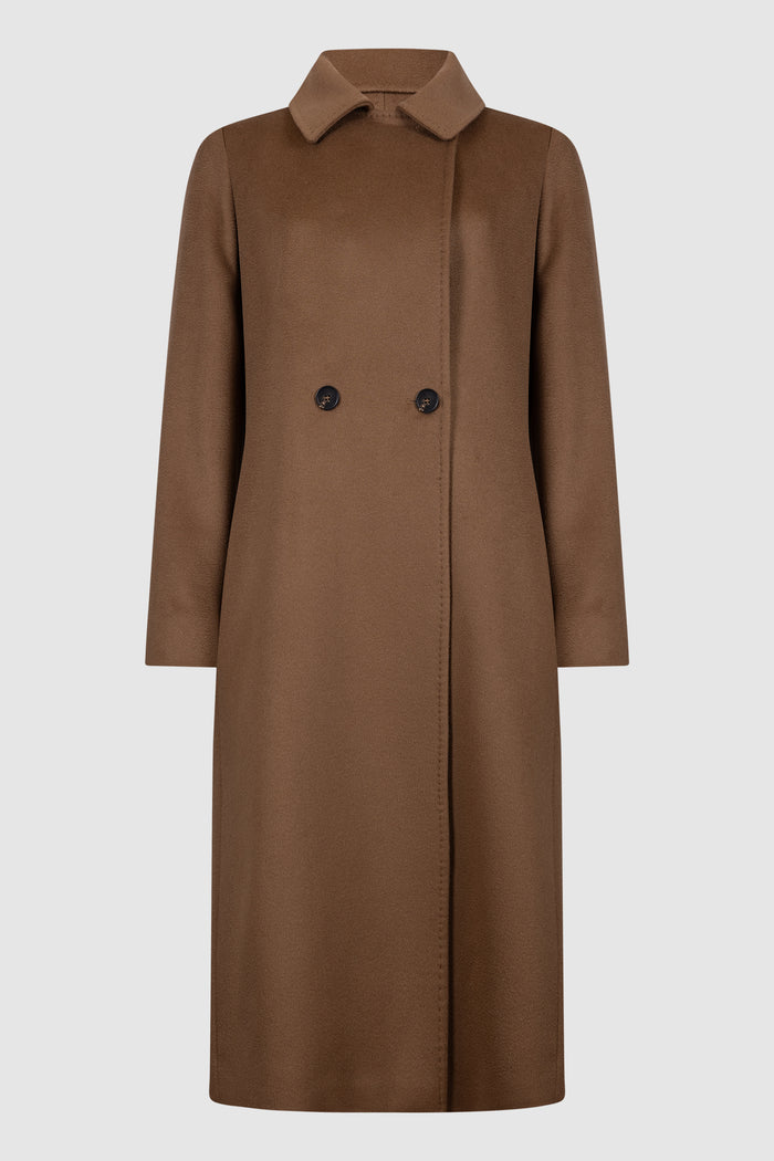 Cappotto doppiopetto in lana
