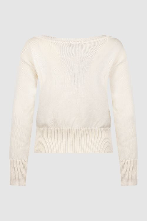 Maglia in filato di puro cotone-2