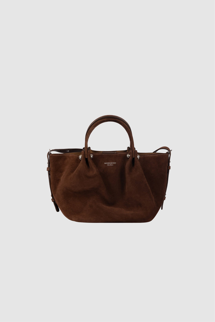 Rio tote bag piccola in suede