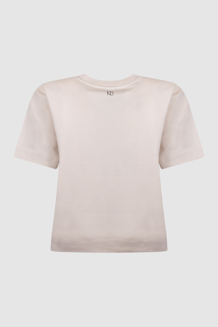 T-shirt in jersey di cotone-2